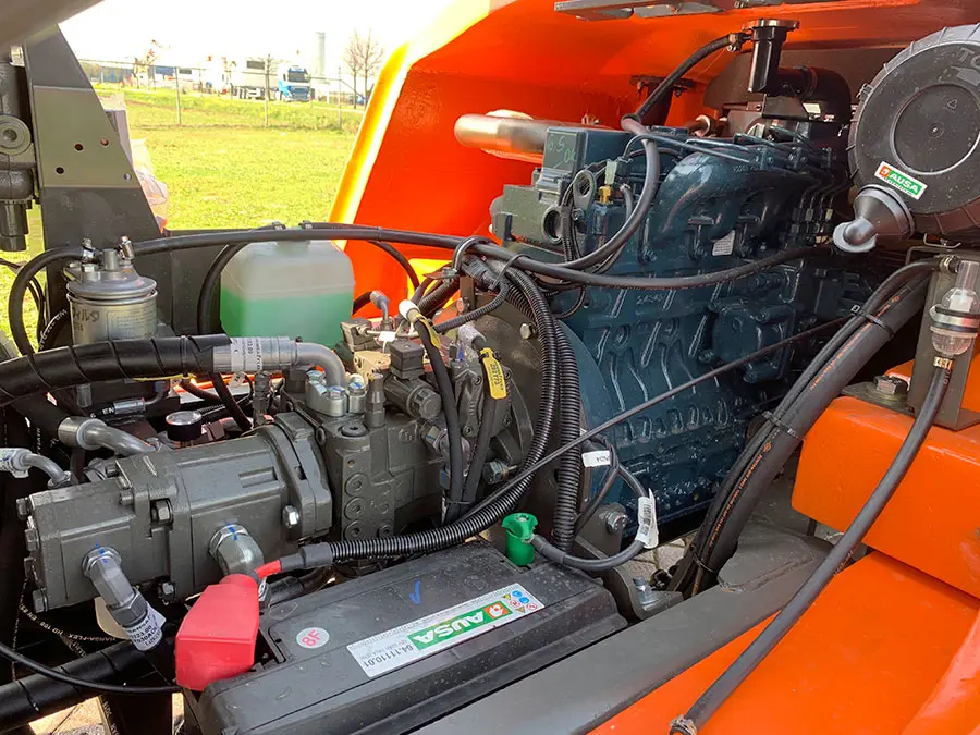 Ausa C350HX4 4x4 Forklift 14