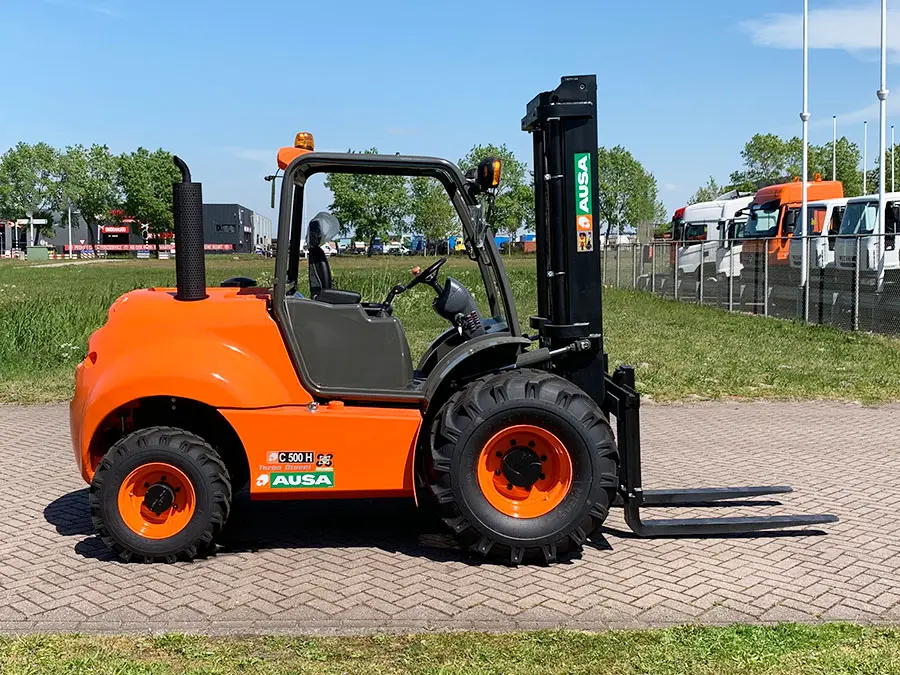 Ausa C500HX4 4x4 Forklift 6