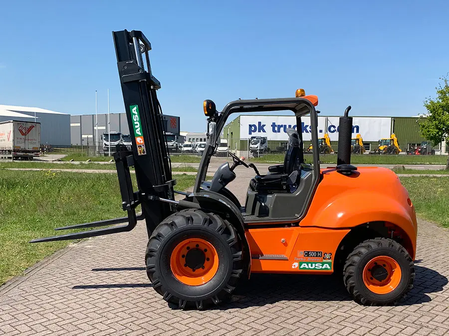 Ausa C500HX4 4x4 Forklift 10