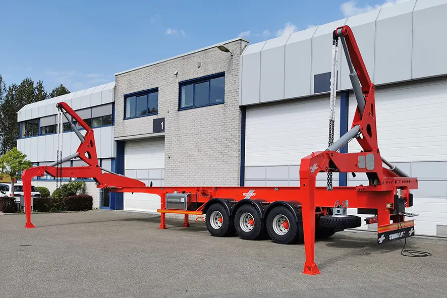 Boxloader HC4020 FHD 3-Axle Container Side Lift Trailer 8