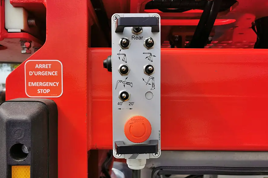 Boxloader HC4020 FHD 3-Axle Container Side Lift Trailer 12