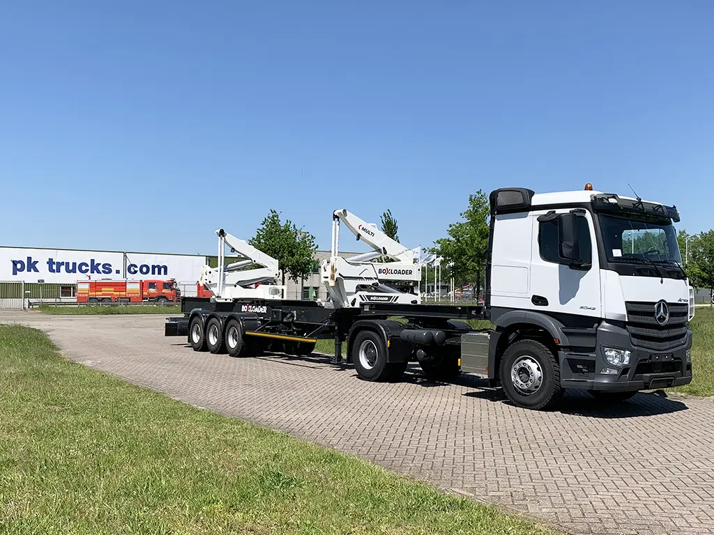 Boxloader Multiloader FHD Container Side Lift Trailer 3-Axle 4