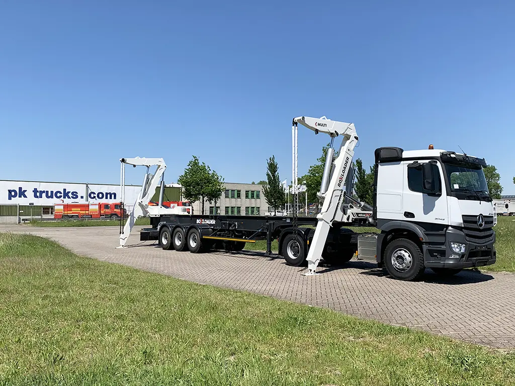Boxloader Multiloader FHD Container Side Lift Trailer 3-Axle 8