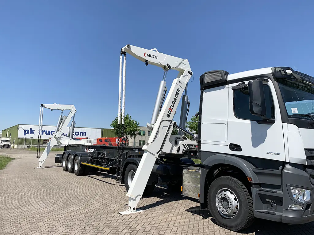Boxloader Multiloader FHD Container Side Lift Trailer 3-Axle 10