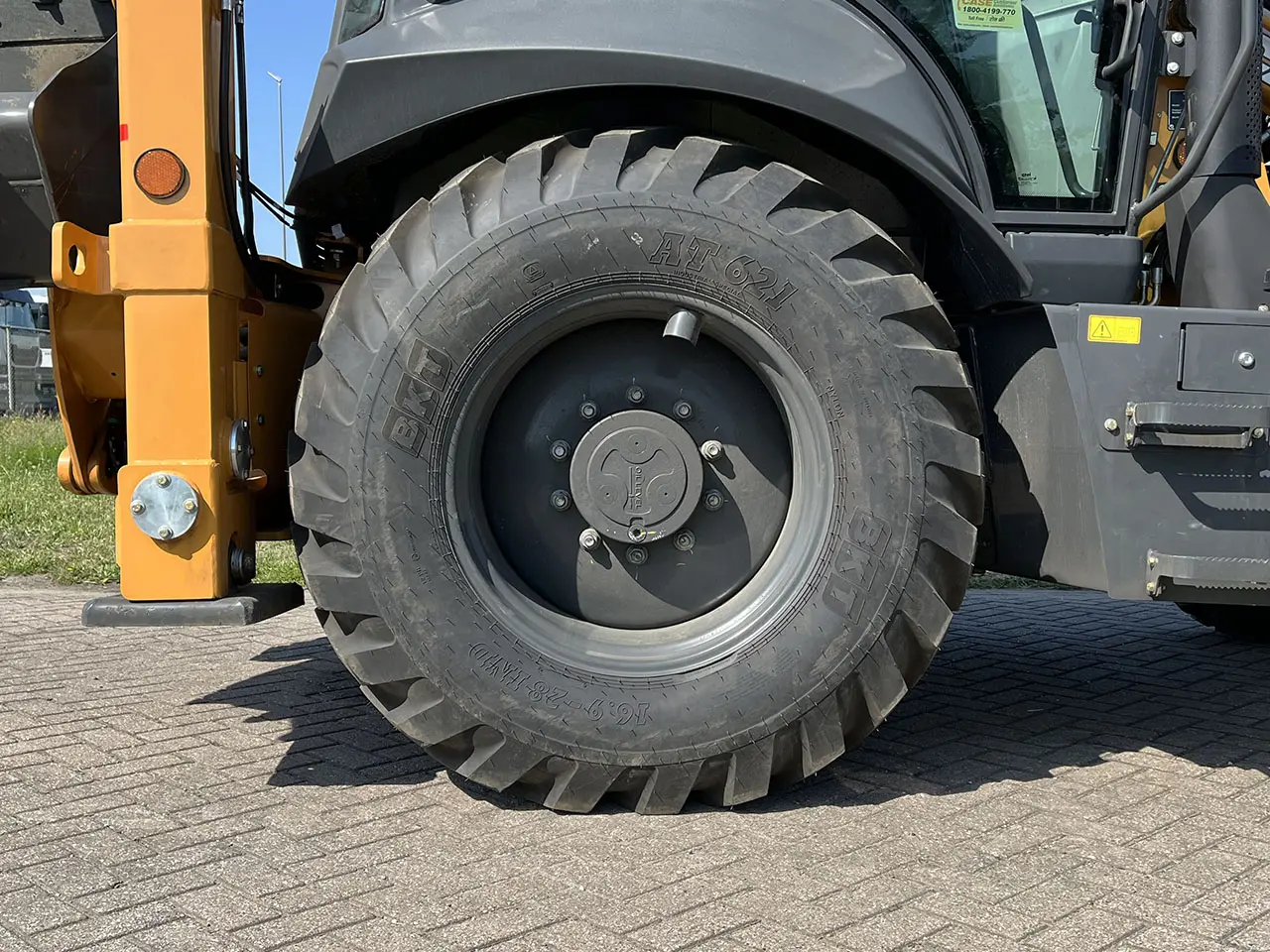 Case 851FX Chargeuse pelleteuse 4x4 13