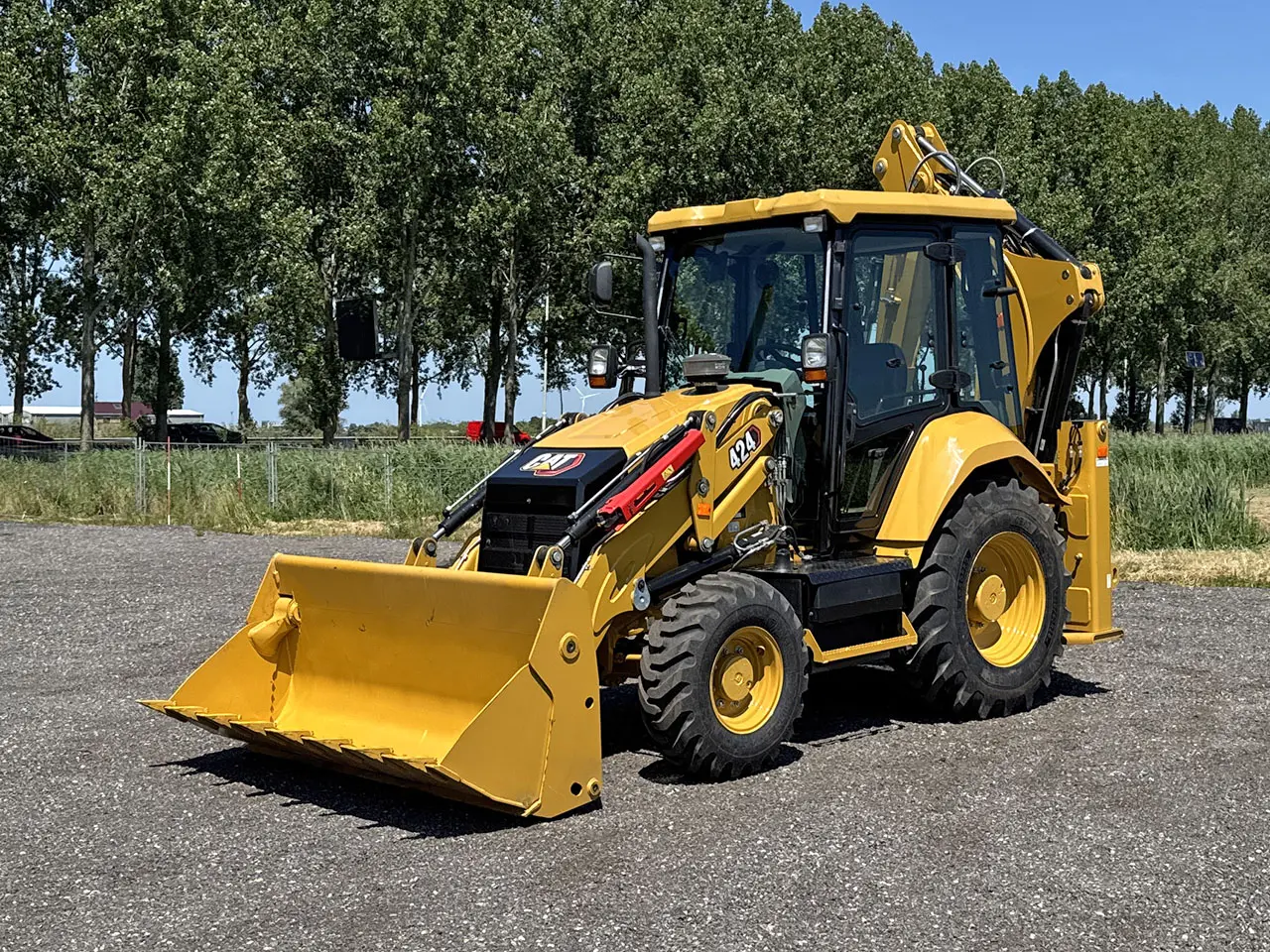 Caterpillar 424 4x4 Backhoe Loader
