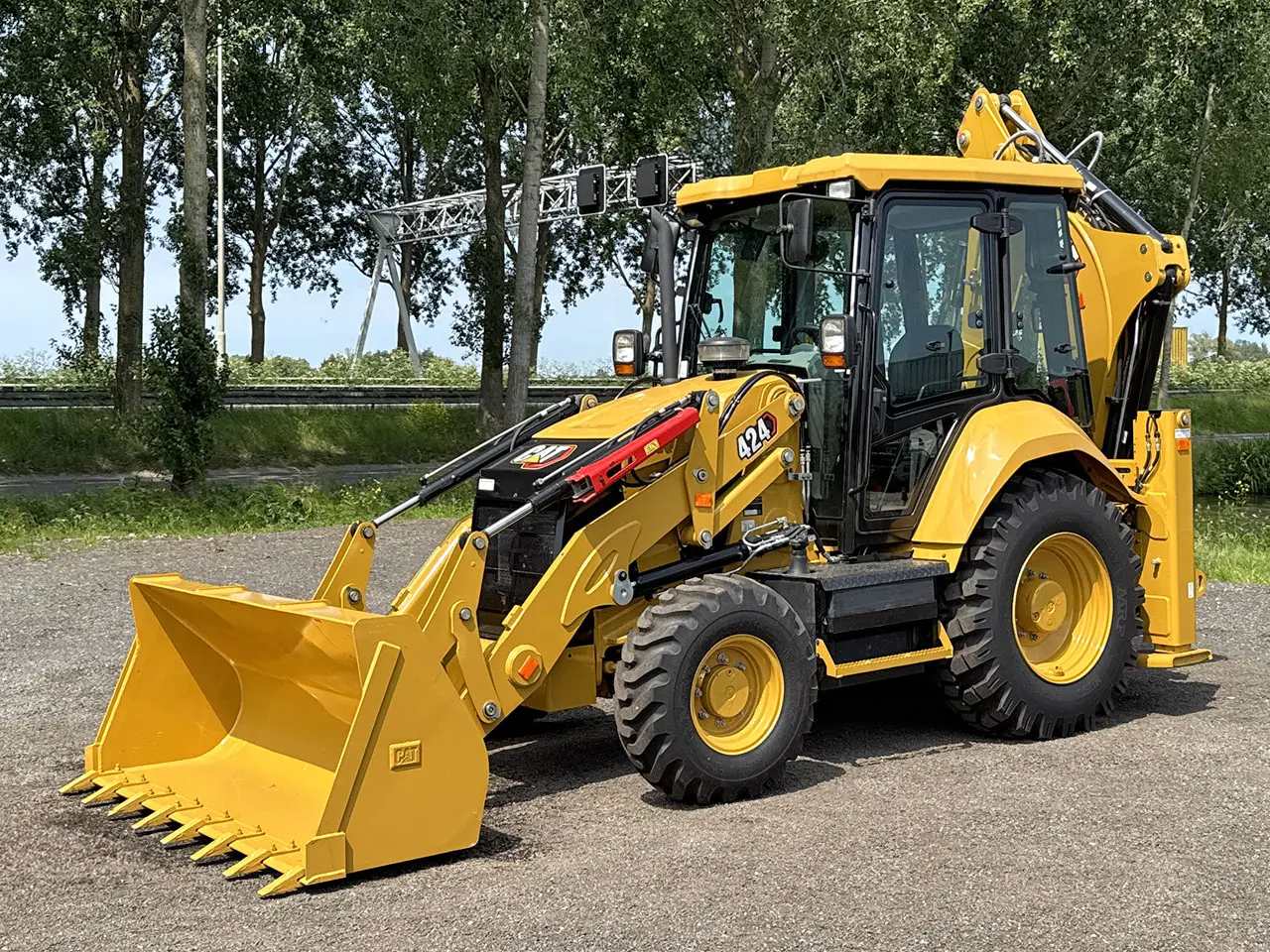 Caterpillar 424 Backhoe Loader 4x4