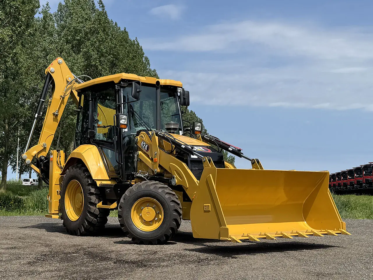 Caterpillar 424 Backhoe Loader 4x4 4