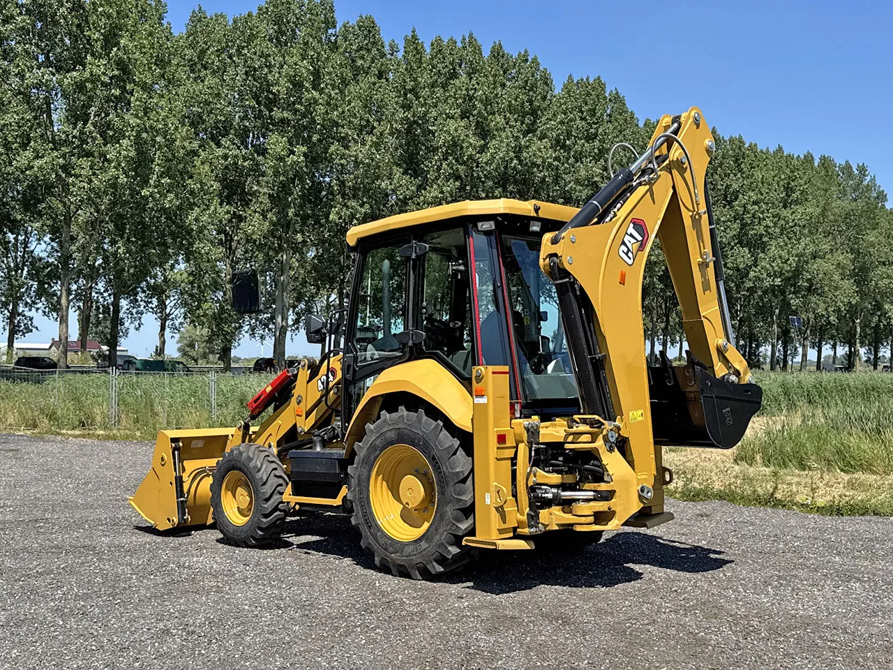 Caterpillar 424 Backhoe Loader 4x4 6