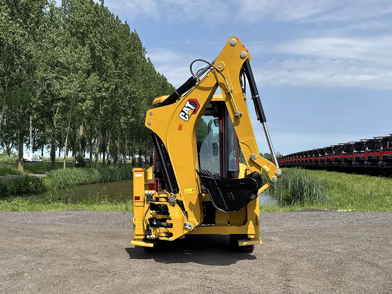 Caterpillar 424 Backhoe Loader 4x4 12