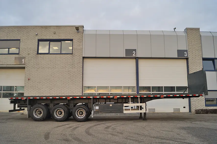 CIMC 40 Container Semi-remorque plateau porte container 3-Essieux 5