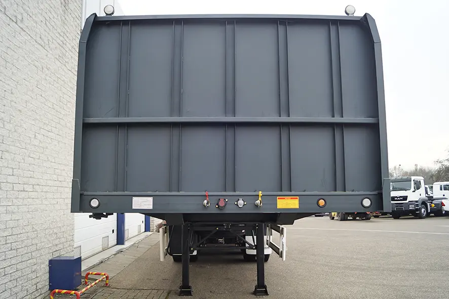 CIMC 40 Container Flatbed Trailer with Twistlock 4-Axle 7
