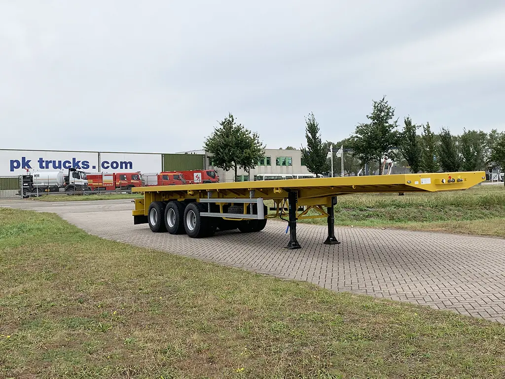 Comet FT-SRP 13.02 Flatbed Trailer with Twistlock 3-Axle 4
