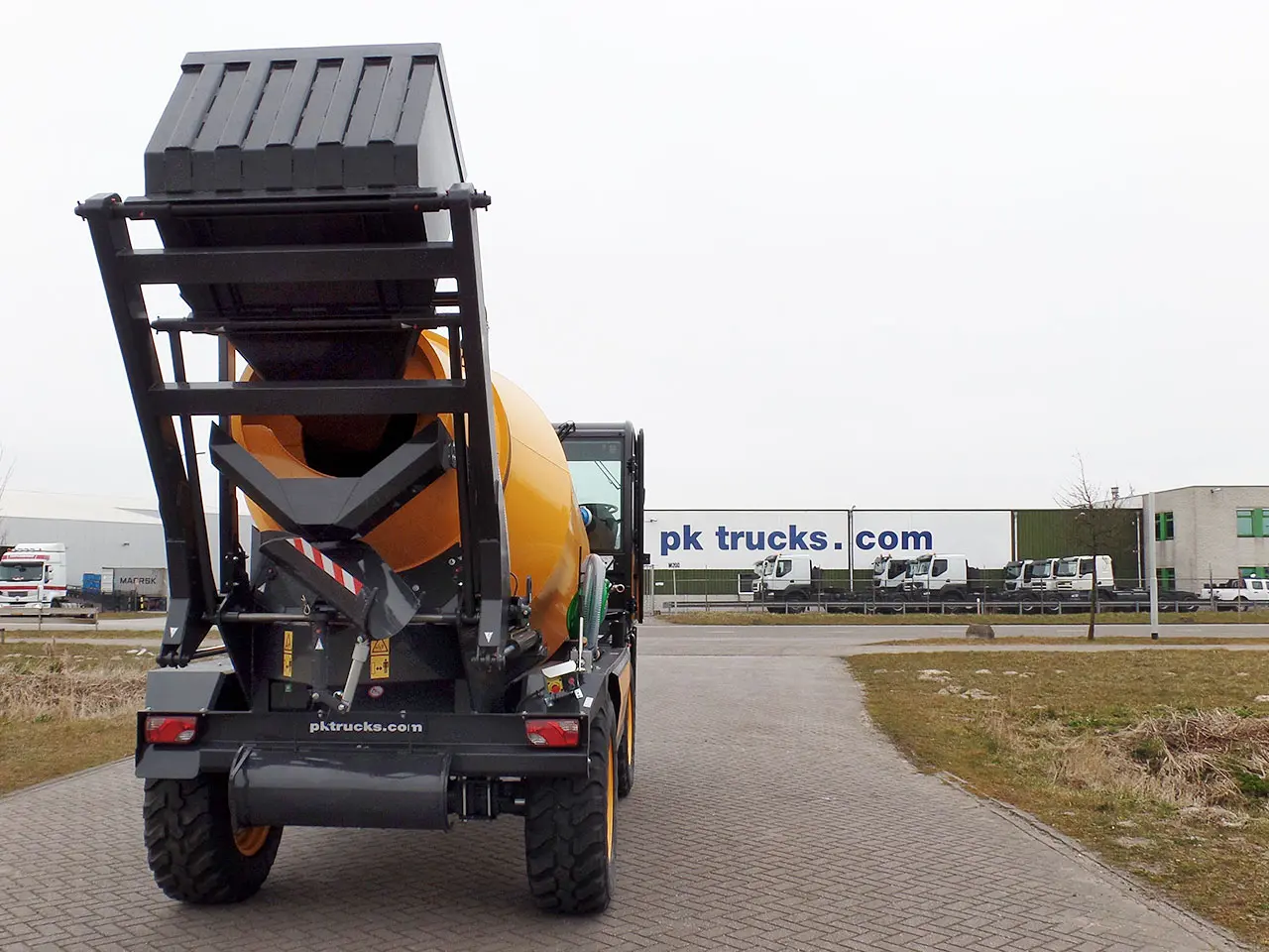 Dieci F7000 4x4 Self Loading Concrete Mixer 7