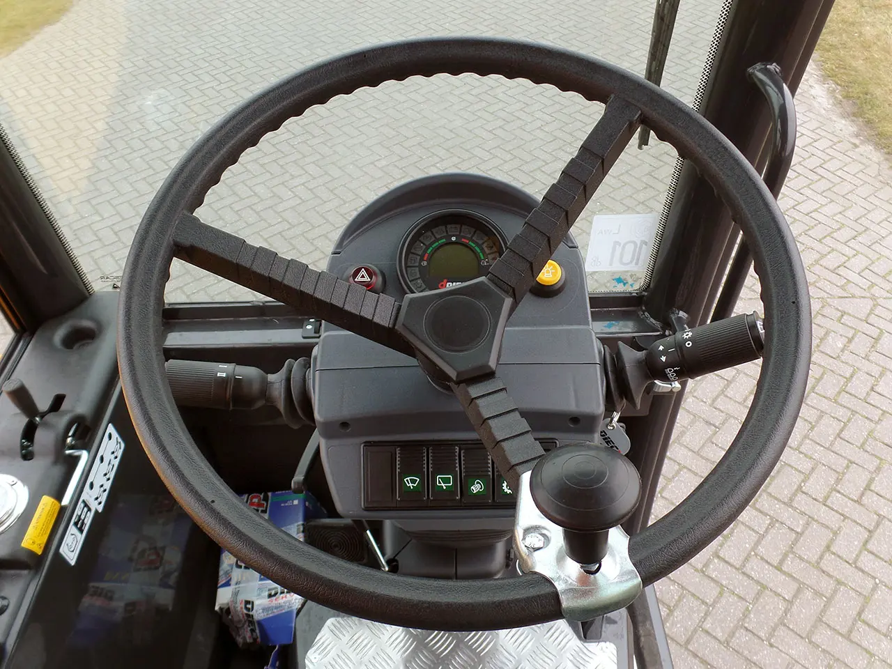 Dieci F7000 4x4 Self Loading Concrete Mixer 11