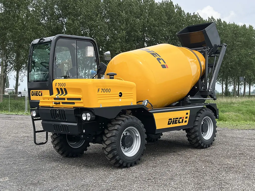 Dieci F7000 Self Loading Concrete Mixer 4x4