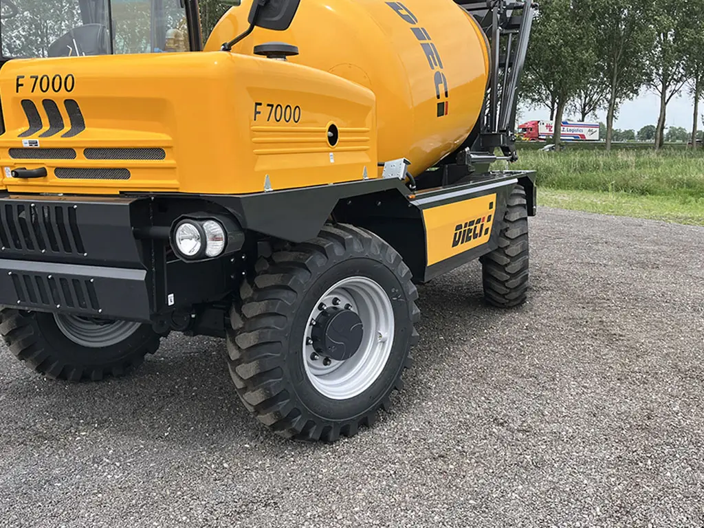 Dieci F7000 Self Loading Concrete Mixer 4x4 13