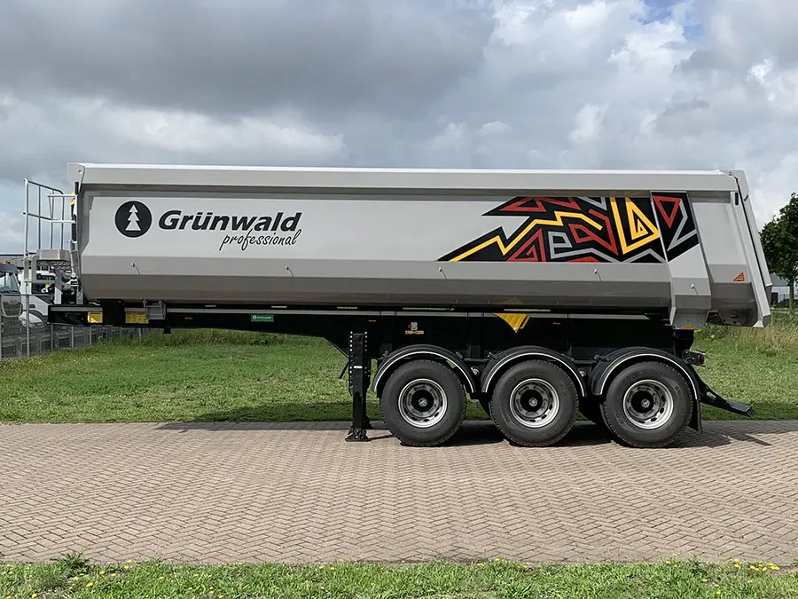 Grunwald TST 31 Semi-remorque benne 3-Essieux 2