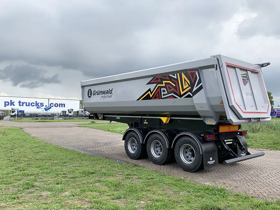 Grunwald TST 31 3-Axle Tipper Trailer