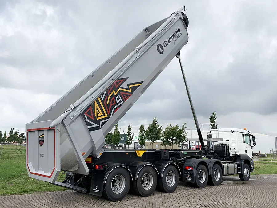 Grunwald TST 31 3-Axle Tipper Trailer 8