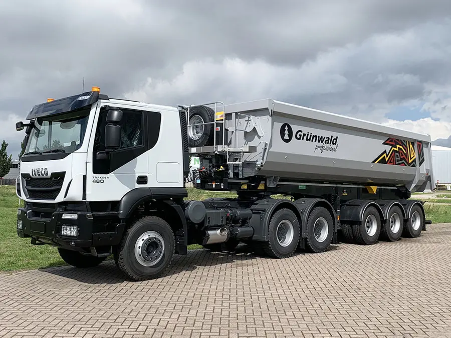 Grunwald TST 31 3-Axle Tipper Trailer 10