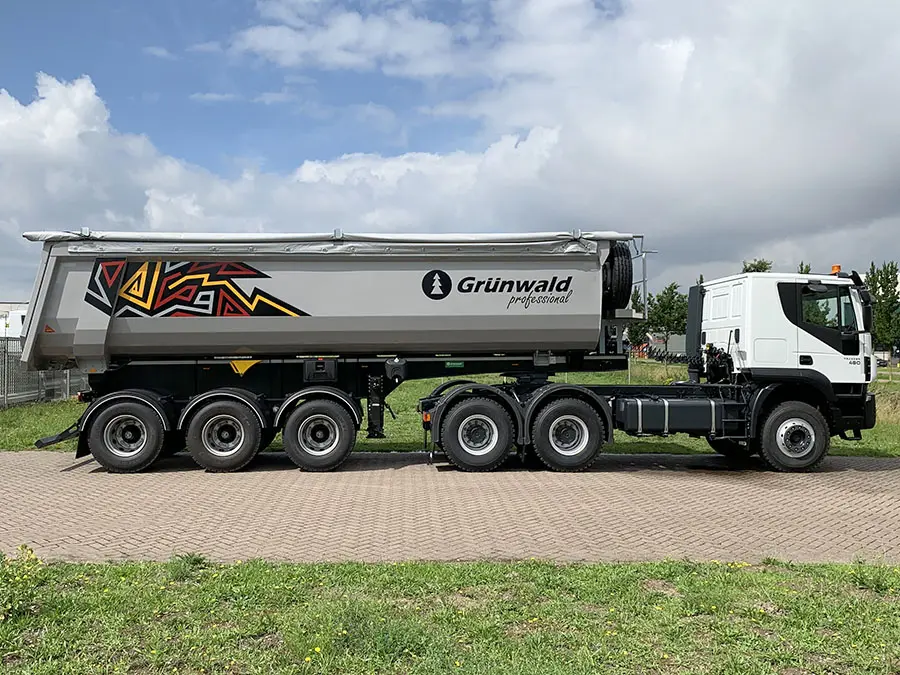 Grunwald TST 31 3-Axle Tipper Trailer 11