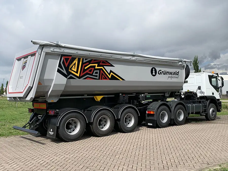 Grunwald TST 31 3-Axle Tipper Trailer 12