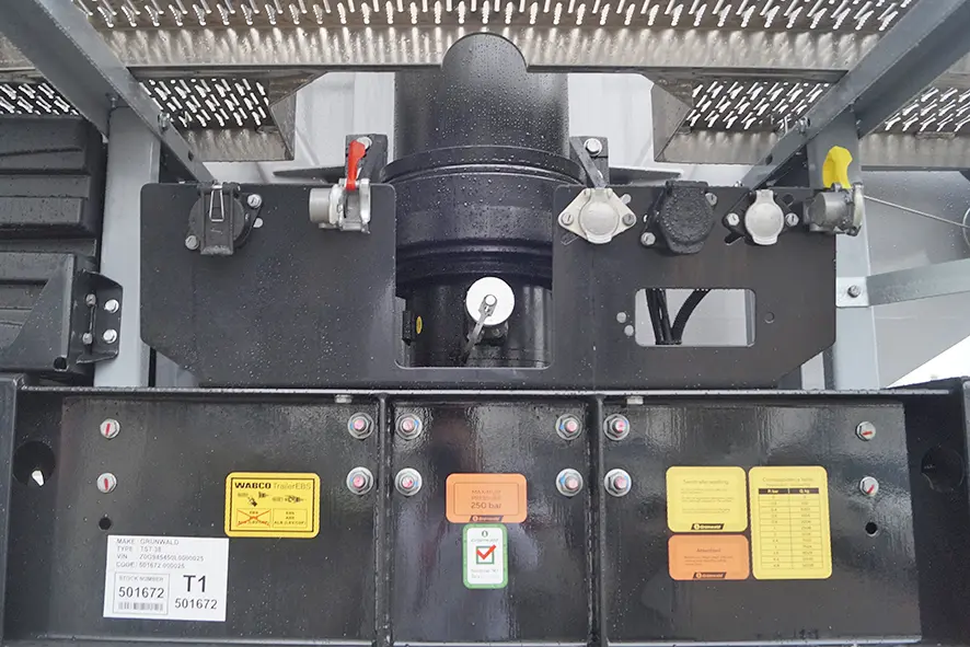 Grunwald TST 38 4-Essieux Semi-remorque benne 7