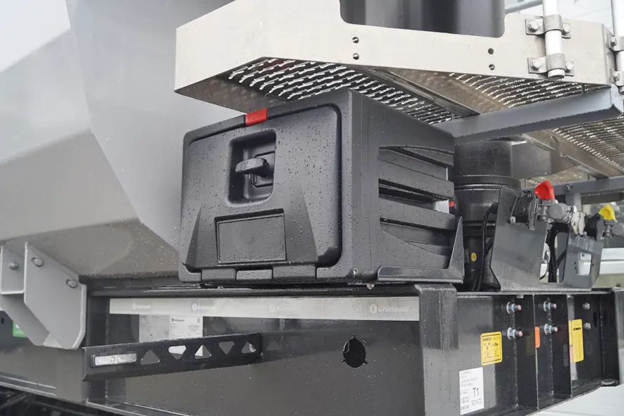 Grunwald TST 38 4-Essieux Semi-remorque benne 10