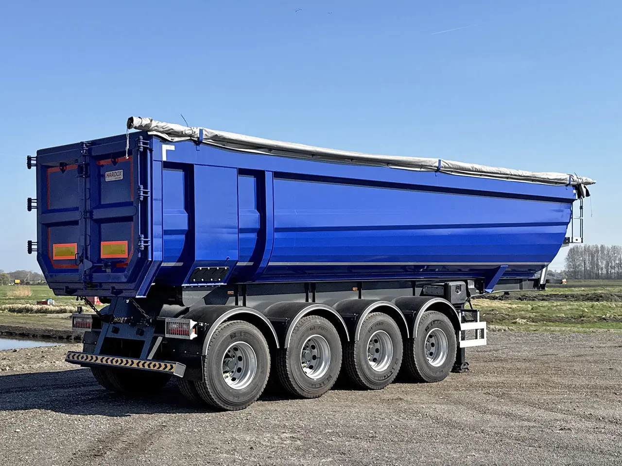 HT HT436 Tipper Trailer 4-Axle
