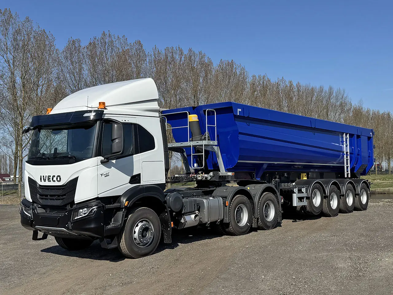 HT HT436 Tipper Trailer 4-Axle