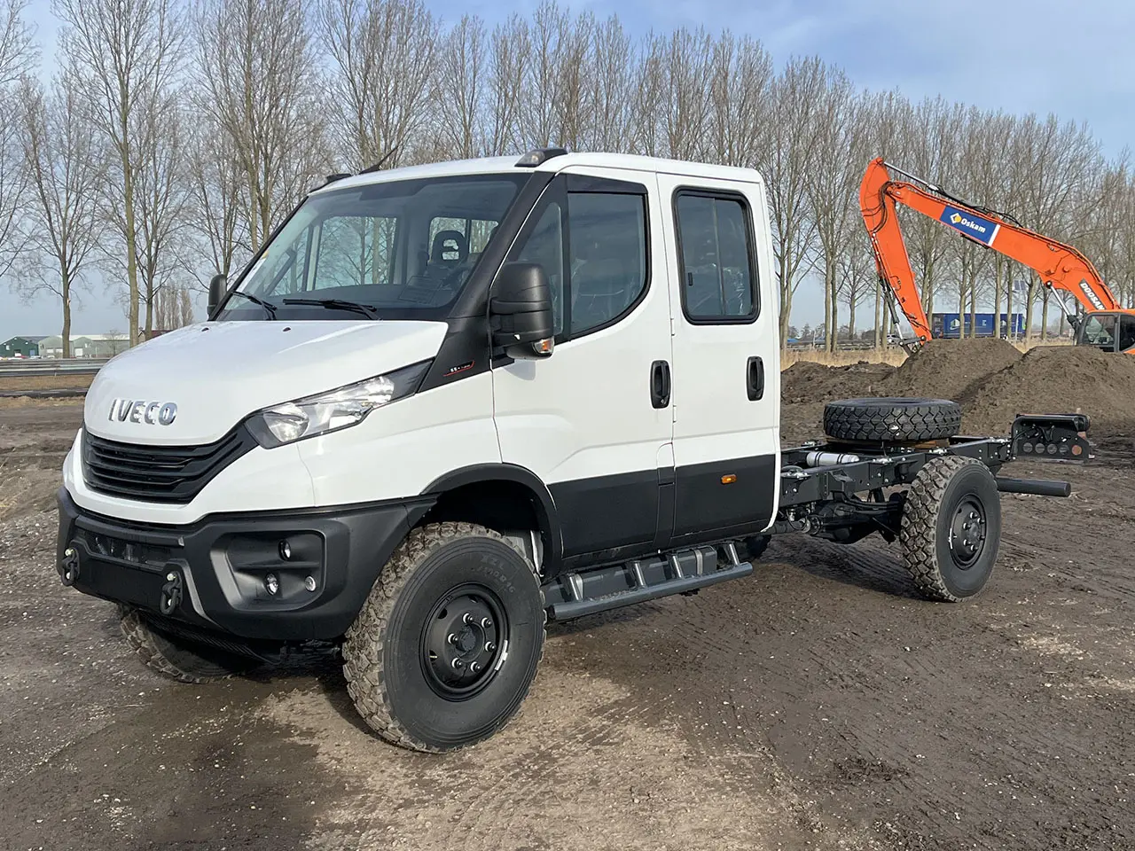 Iveco Daily 55S15WX-4175 Châssis Cabine 4x4