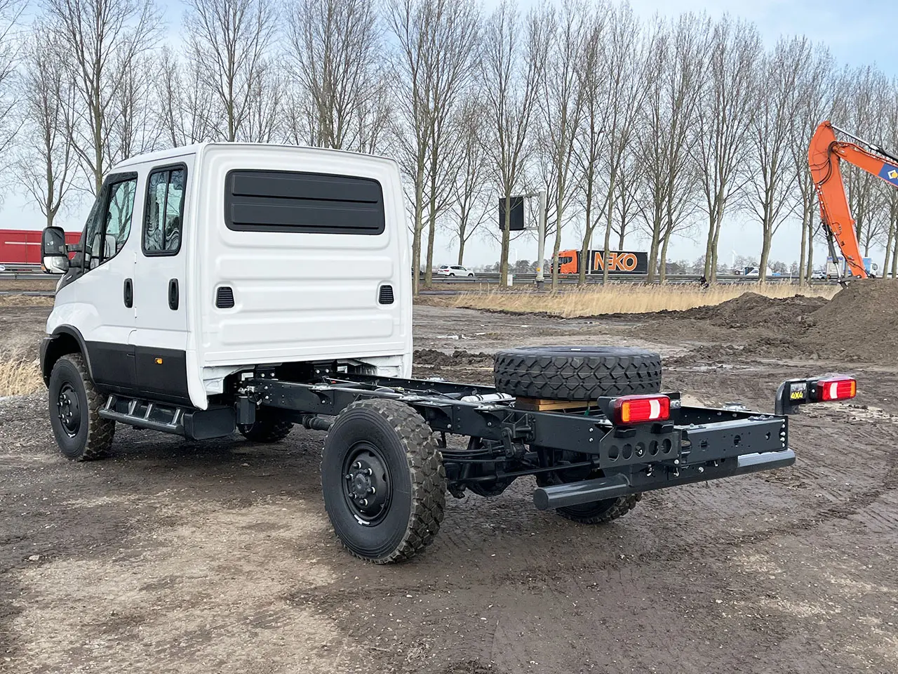 Iveco Daily 55S15WX-4175 4x4 Châssis Cabine