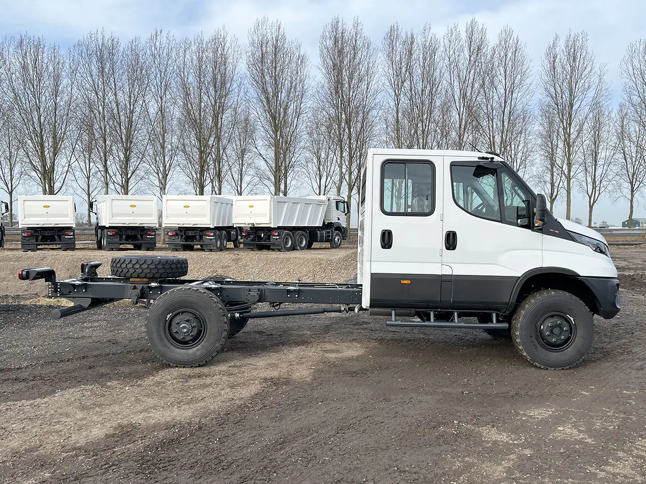 Iveco Daily 55S15WX-4175 Châssis Cabine 4x4 5