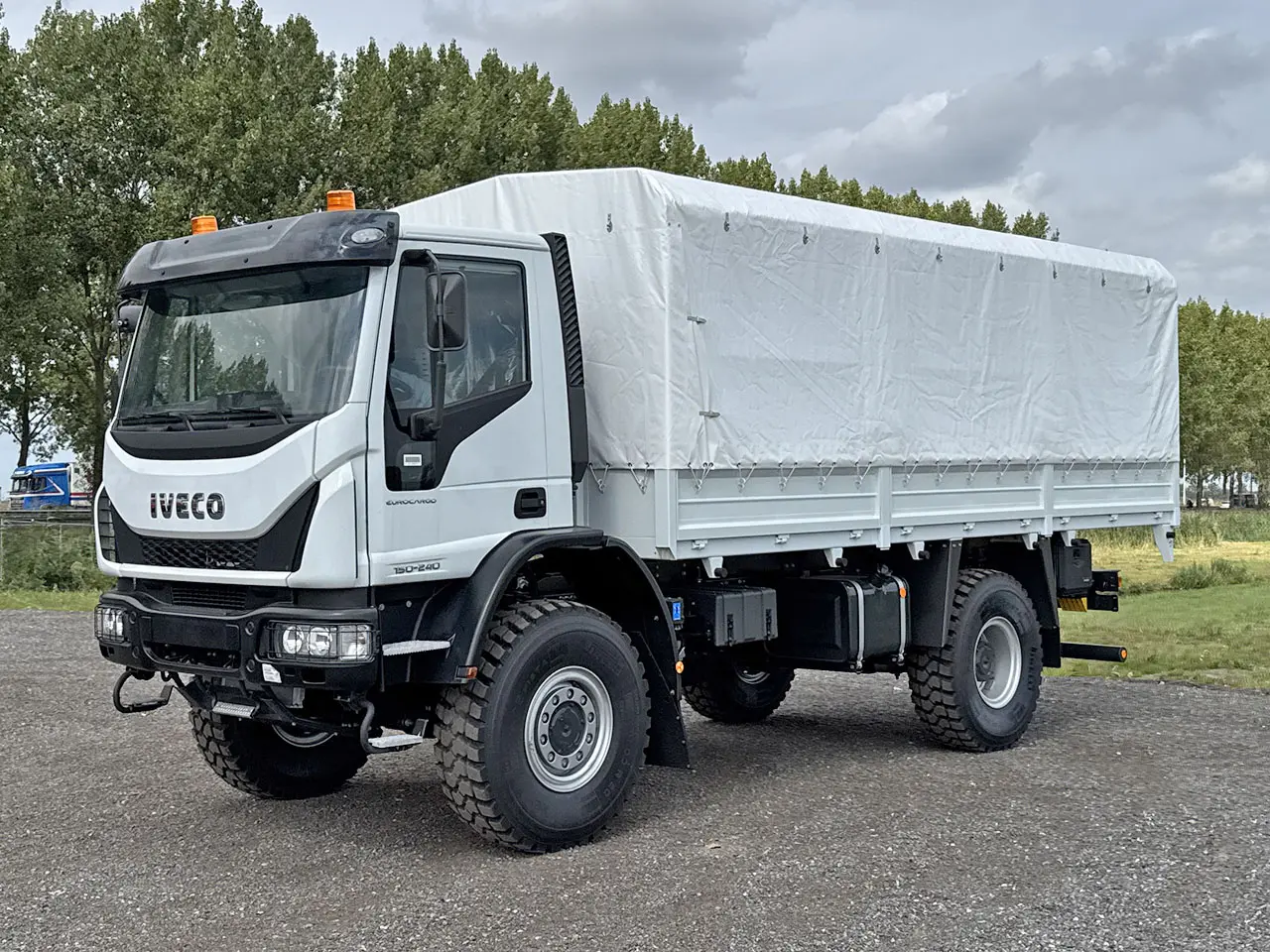 Iveco Eurocargo ML150E24WS 4x4 Tarpaulin/Canvas Body Truck 1