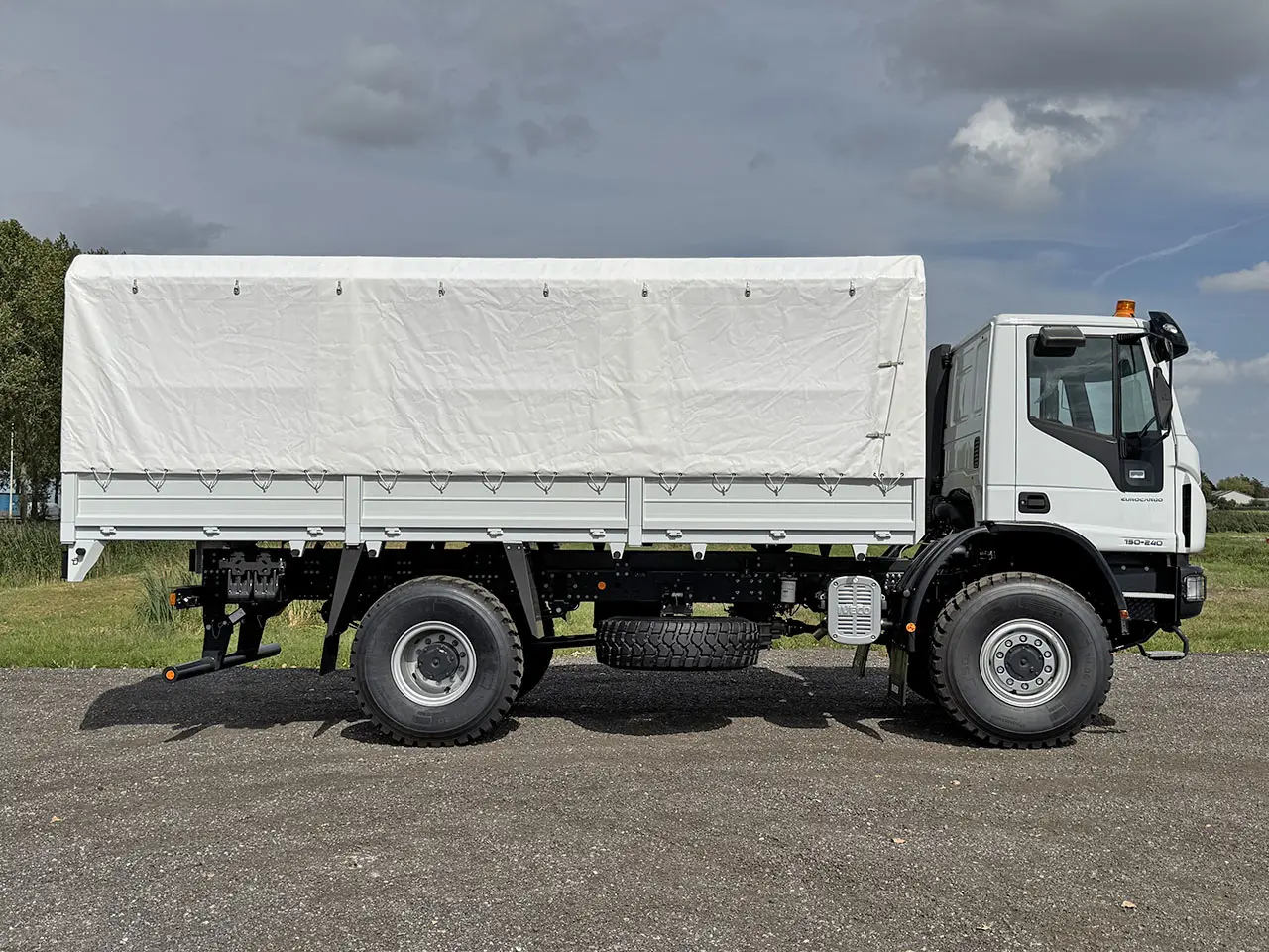 Iveco Eurocargo ML150E24WS 4x4 Tarpaulin/Canvas Body Truck 5