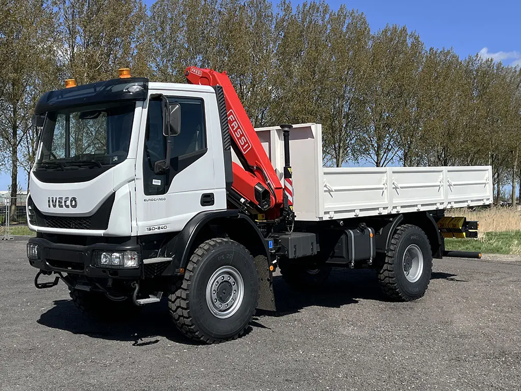 Iveco Eurocargo ML150E24WS Fassi F115A.0.23 4x4 Crane Truck