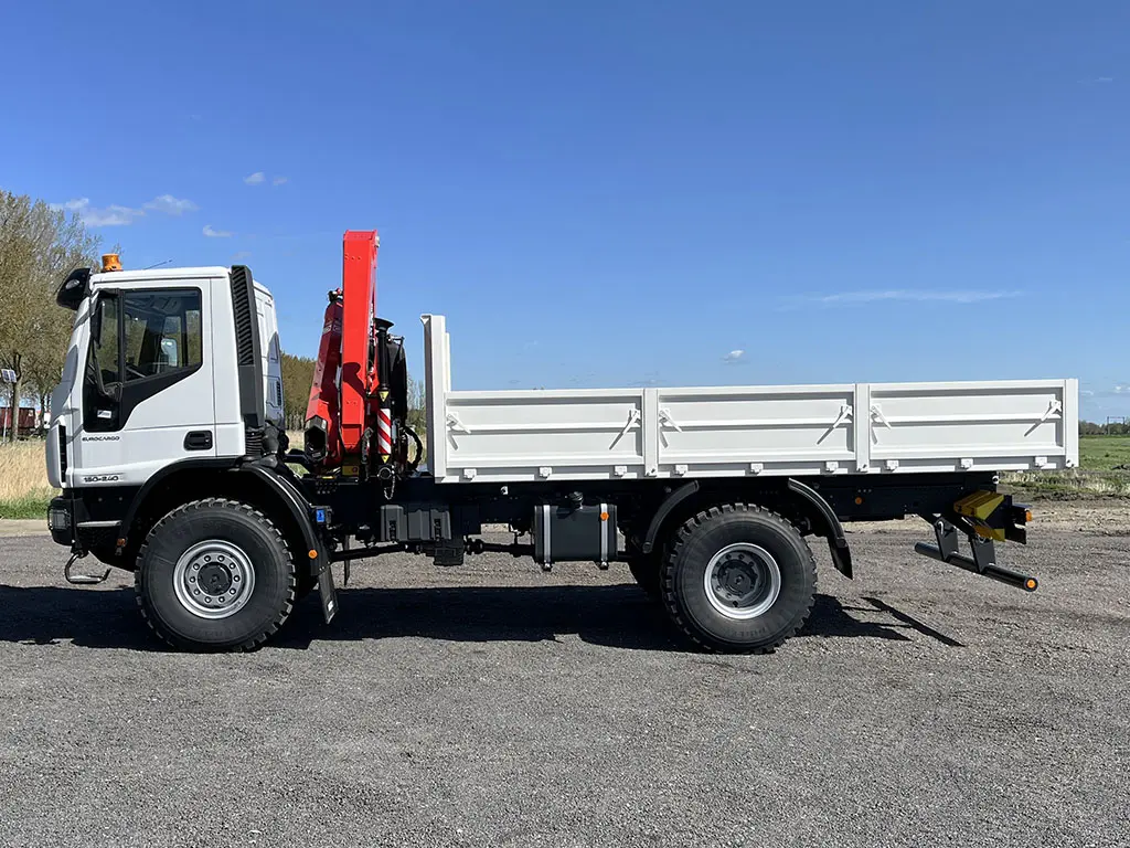 Iveco Eurocargo ML150E24WS Fassi F115A.0.23 Crane Truck 4x4 2