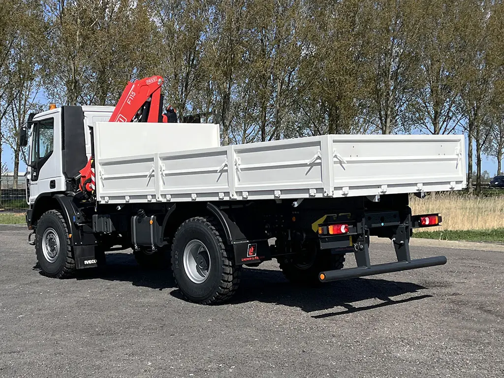 Iveco Eurocargo ML150E24WS Fassi F115A.0.23 Crane Truck 4x4