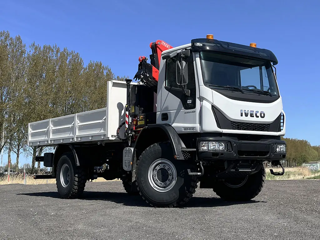 Iveco Eurocargo ML150E24WS Fassi F115A.0.23 4x4 Crane Truck 4