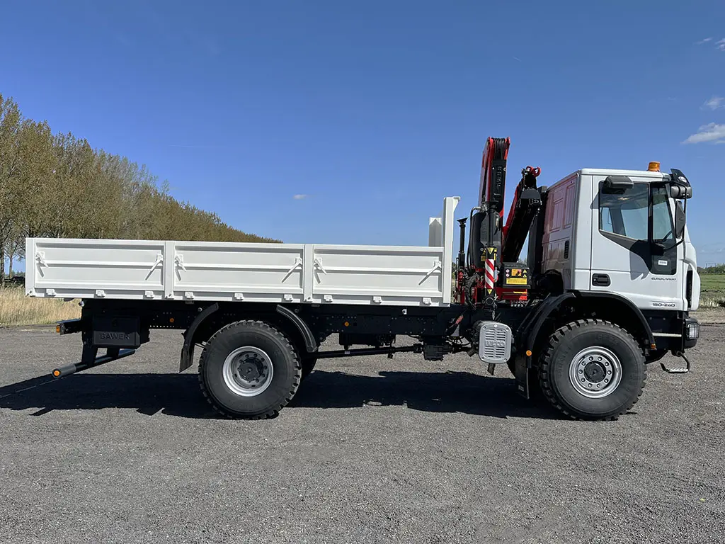 Iveco Eurocargo ML150E24WS Fassi F115A.0.23 4x4 Crane Truck 5