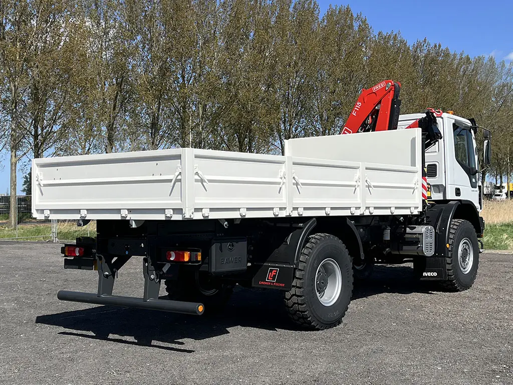 Iveco Eurocargo ML150E24WS Fassi F115A.0.23 4x4 Crane Truck 6