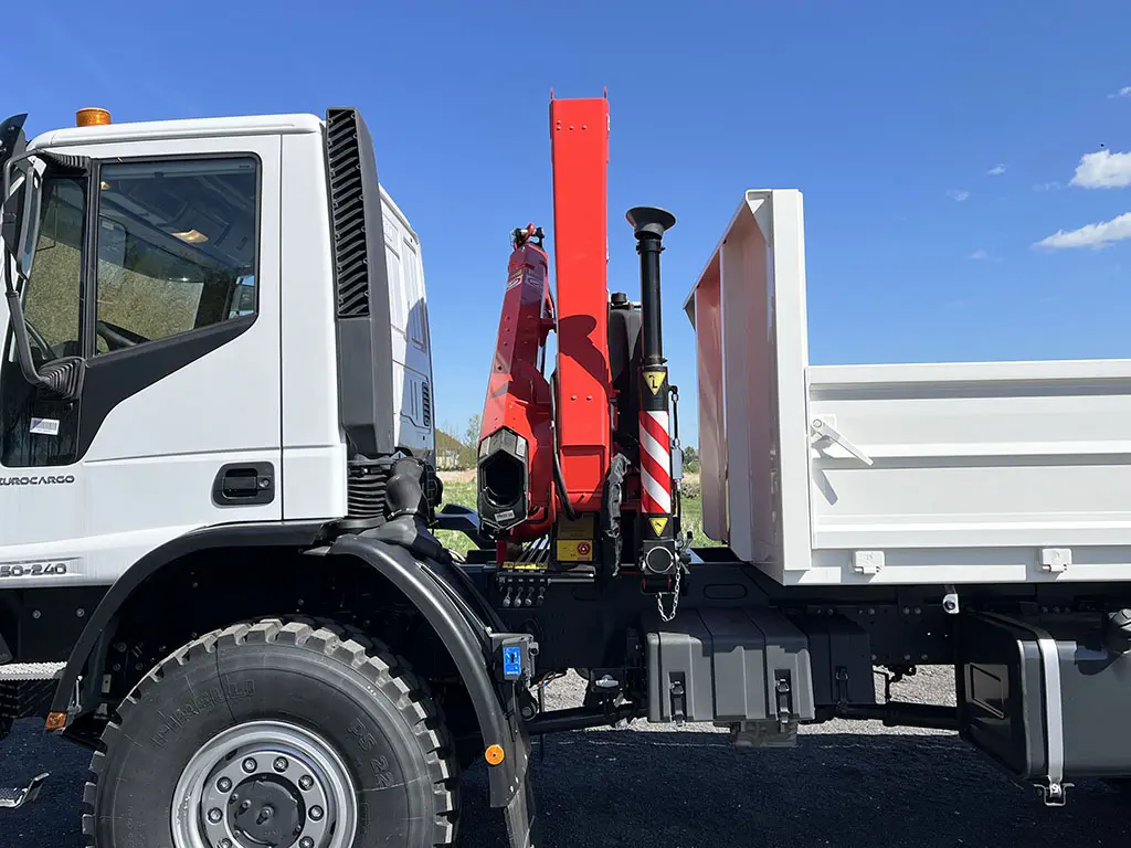 Iveco Eurocargo ML150E24WS Fassi F115A.0.23 4x4 Crane Truck 11