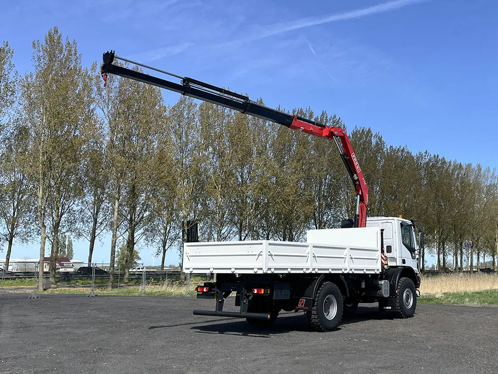 Iveco Eurocargo ML150E24WS Fassi F115A.0.23 4x4 Crane Truck 18