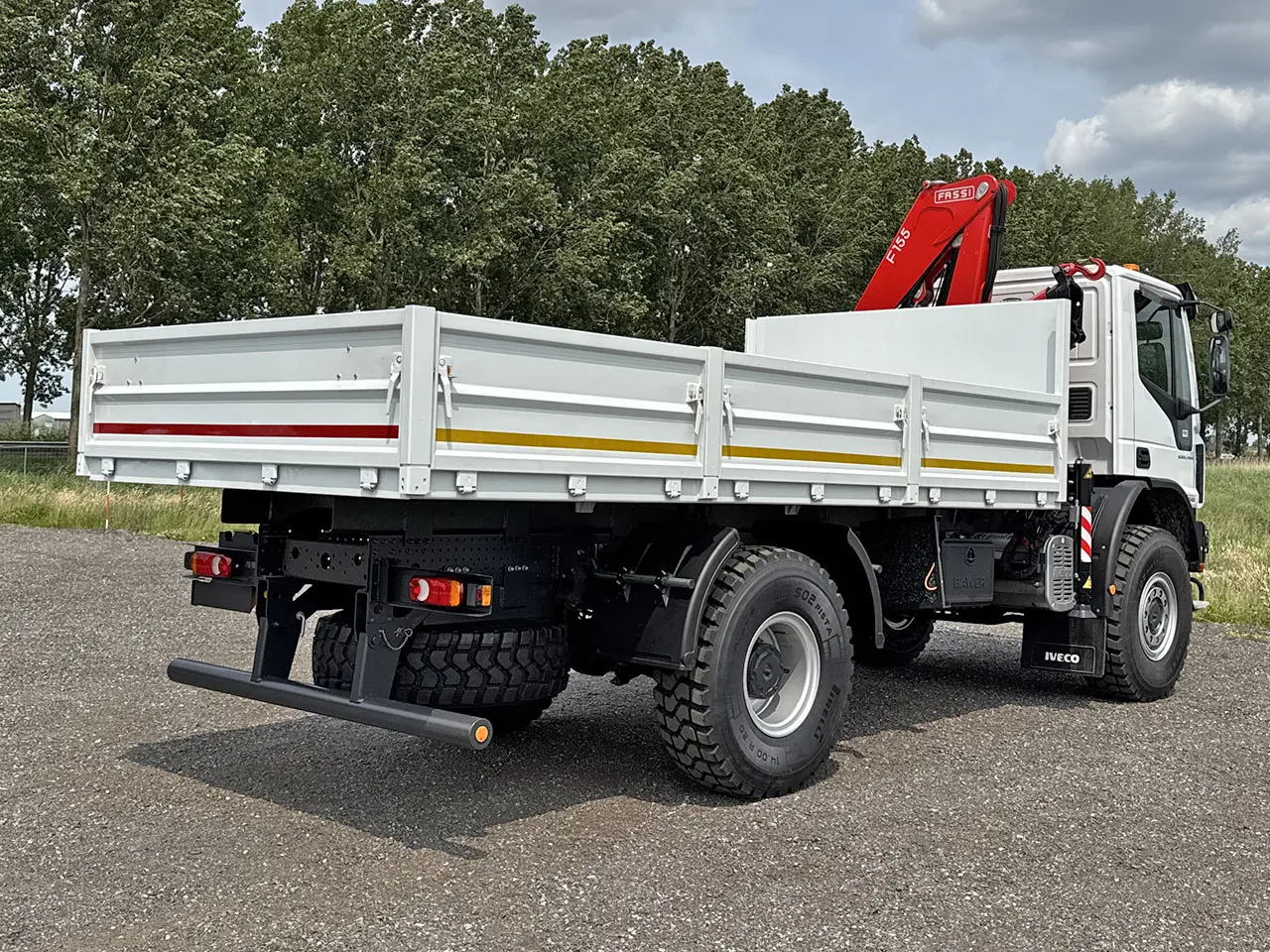 Iveco Eurocargo ML150E24WS Fassi F155A.0.22 4x4 Camion grue