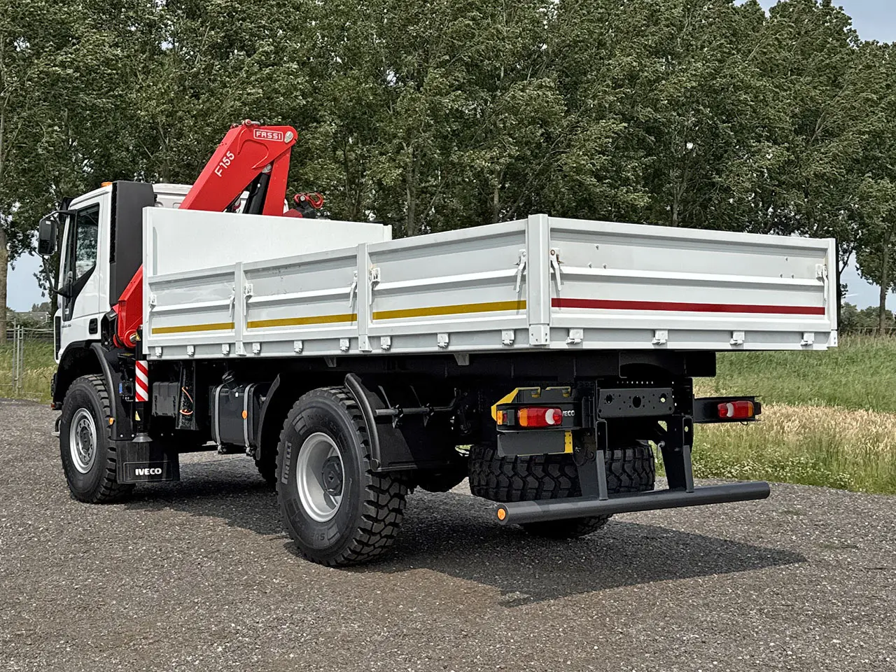 Iveco Eurocargo ML150E24WS Fassi F155A.0.22 4x4 Crane Truck 6
