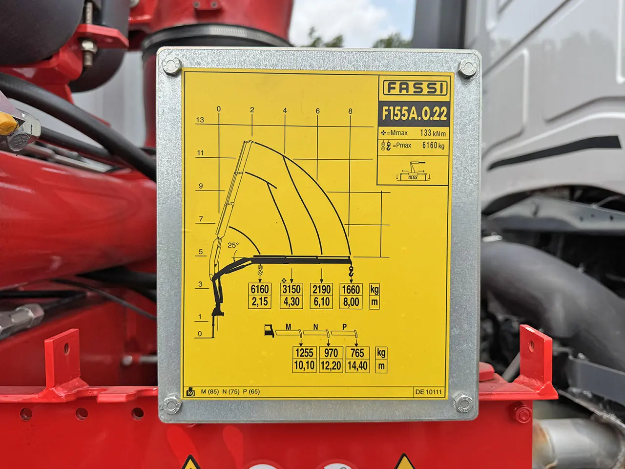 Iveco Eurocargo ML150E24WS Fassi F155A.0.22 Camion grue 4x4 15