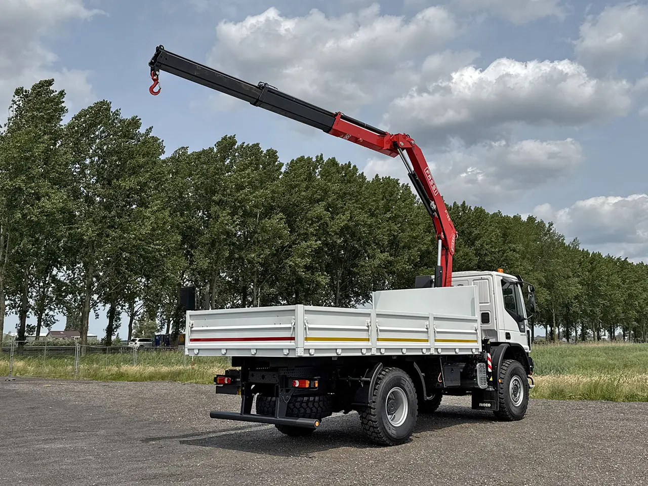 Iveco Eurocargo ML150E24WS Fassi F155A.0.22 Camion grue 4x4 16
