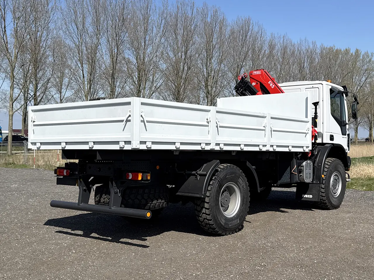 Iveco Eurocargo ML150E24WS Fassi F65B.1.24 Camion grue 4x4 2