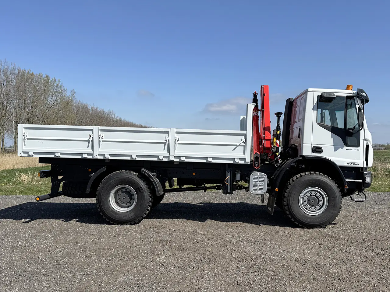 Iveco Eurocargo ML150E24WS Fassi F65B.1.24 Camion grue 4x4 5